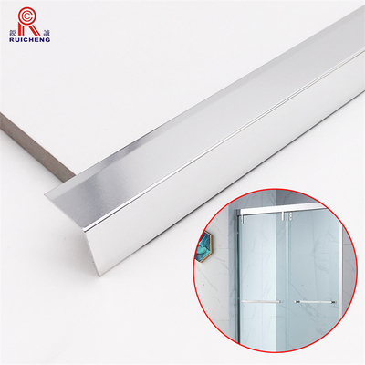 Wall Border L Shape Aluminium Trim Decorative Line Trim For Ceramic Protection