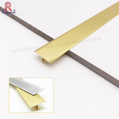 Building Material Aluminium Floor Transition Strip T Covering Edge Tile Accessories