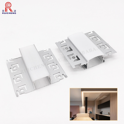 Surface Mounted LED Aluminium Profile 2m Square Aluminium Housing For LED Strip Lights