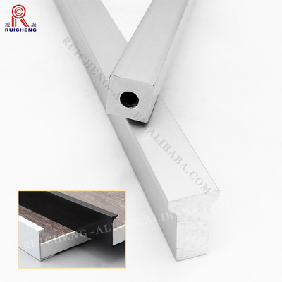 Kitchen Cabinet Aluminum Handle Profile Customized 6063 T5 Extrusions