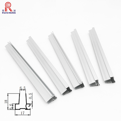 Customized Whiteboard Extruded Aluminum Profile Electrophoresis / Sandblast