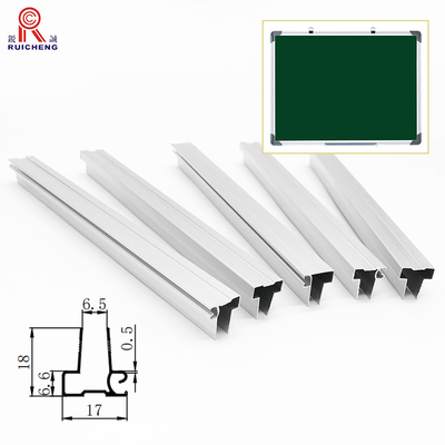 Customized Whiteboard Extruded Aluminum Profile Electrophoresis / Sandblast