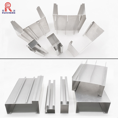 ODM Aluminum Window Frame Extrusion Profiles , Slim Profile Aluminium Windows