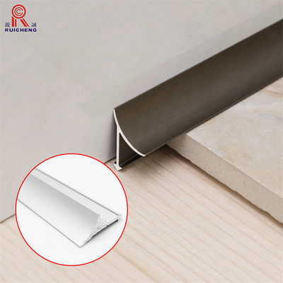 Extrusion Aluminum Skirting Board Custom Size For Indoor Kitchen Decoration