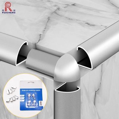 Floor Decoration Extrusion Round Tile Trim Ceramic Edge Aluminum Edge Trim