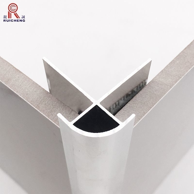 External Corner Aluminium Panel Trim Wall Protection 2.5mm Thickness