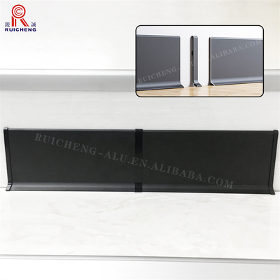 Aluminium Skirting Board 2M Length White For Home Decoration