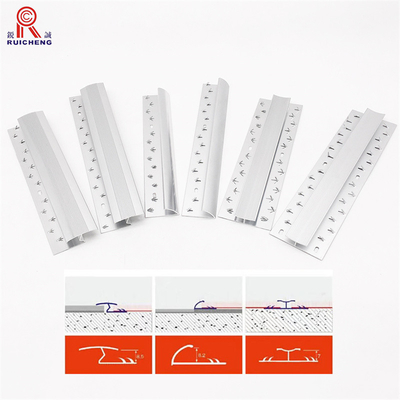 Silver Threshold Laminate Floor Carpet Transition Aluminum Trim Strip