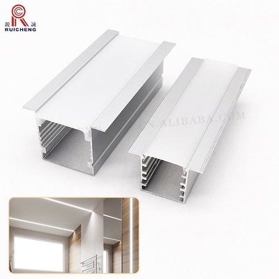 Surface Mounted Aluminium LED Strip Light Profile 2.5m Length Decorative