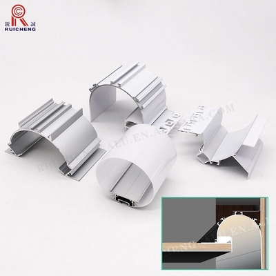 Extruded Aluminium Profiles For Led Tape Installation Mill Finished 10mm Wide