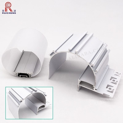 Extruded Aluminium Profiles For Led Tape Installation Mill Finished 10mm Wide