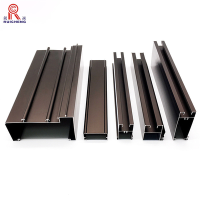 Airtight Aluminium Window Profile Lightweight 10mm Thickness 6000 Series