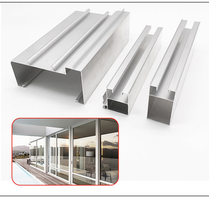 Louver Frames Aluminium Window Profile Moisture proof T4 Temper