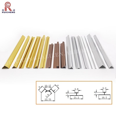 Mid Joint Aluminium Panel Trim BS 6496 25mm X 25mm ,Weather Resistance