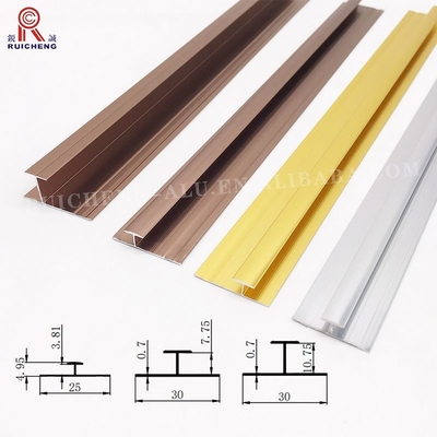 Mid Joint Aluminium Panel Trim BS 6496 25mm X 25mm ,Weather Resistance