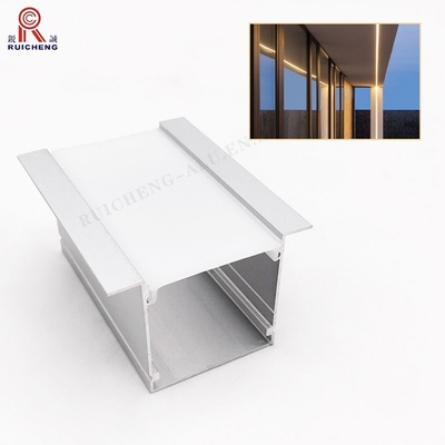 T8 Aluminium Led Profile Channel , 2m Extruded Aluminum Led Channel
