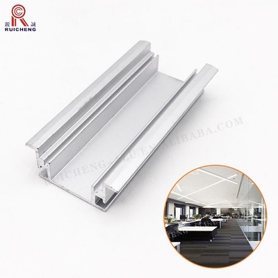 Indoor Aluminium LED Strip Light Profile 3mm Thickness Wall Mounted