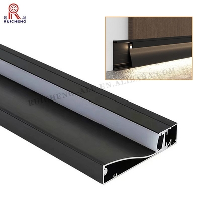 Recessed Aluminium Profiles For Indirect Lighting By Led Strips 10mm