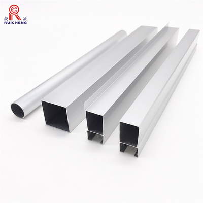 Anodised Aluminum Pipe Tube T6 Temper Grade 6005 For Buildings