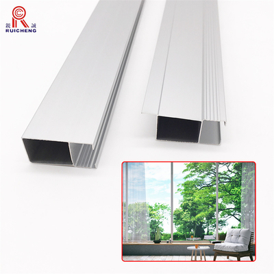 Rectangular Aluminum Pipe Tube Grade 6061 Electrophoresis Treatment