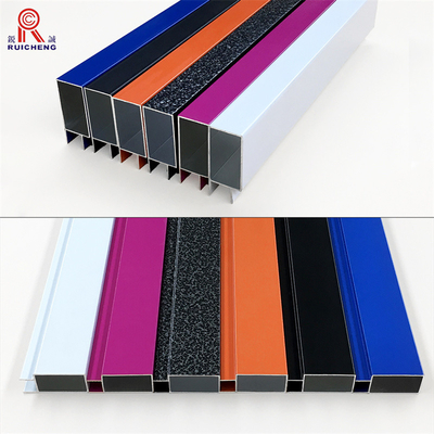Oval  Aluminium Tube 100mm Diameter Wearproof Scratchproof Powder Coated