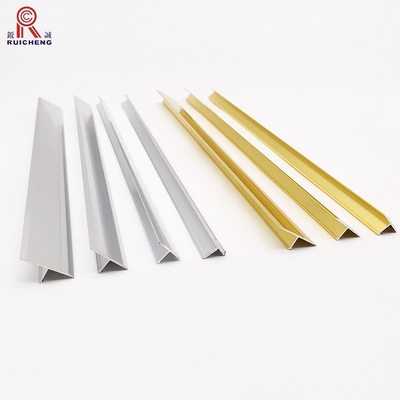 T Shaped Aluminium Trim 0.55mm Thickness T3 Temper Anodizing Oxidation