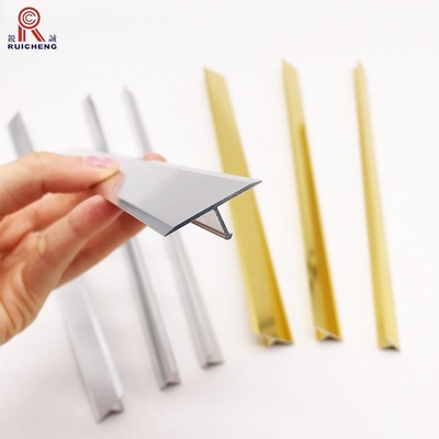 T Shape Aluminium Transition Strip Ceramic Protection 0.55mm Thickness