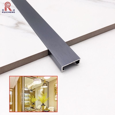 Decorative Ceramic Listello Border Tiles , Mosaic Tile Corner Trim