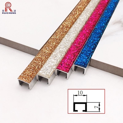 Mill Finish Listello Tile Trim 10mm X 10mm For Mosaic Tile Backsplash