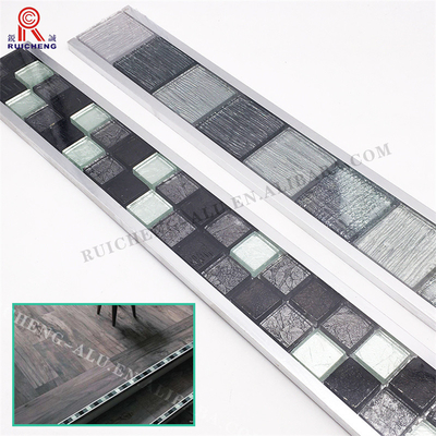 Decorative  Listello Tile Trim Anti Collision 800mm Length For Bathroom