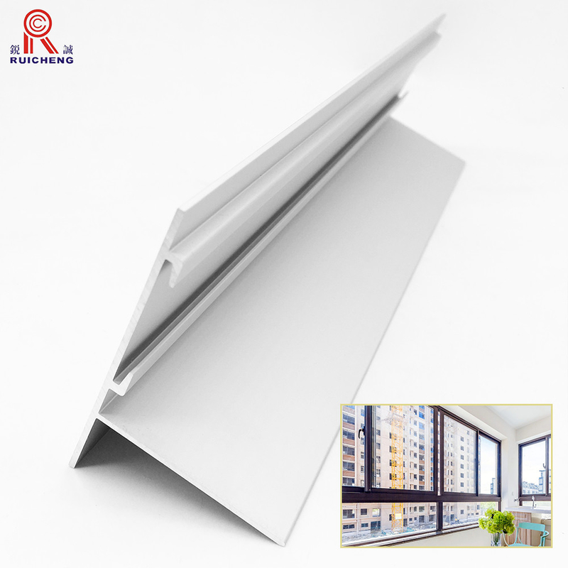 Metal Silver Aluminum Tile Trim Anodized Balcony Corner Protection Edge