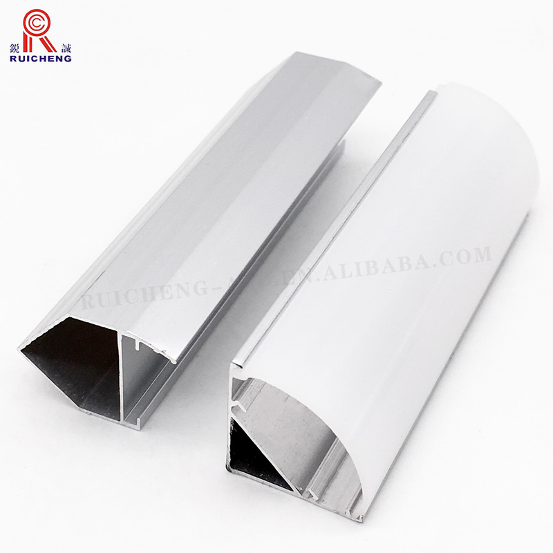 Wall Corner Aluminium LED Strip Light Profile 6061 T3 - T8 Never Fade