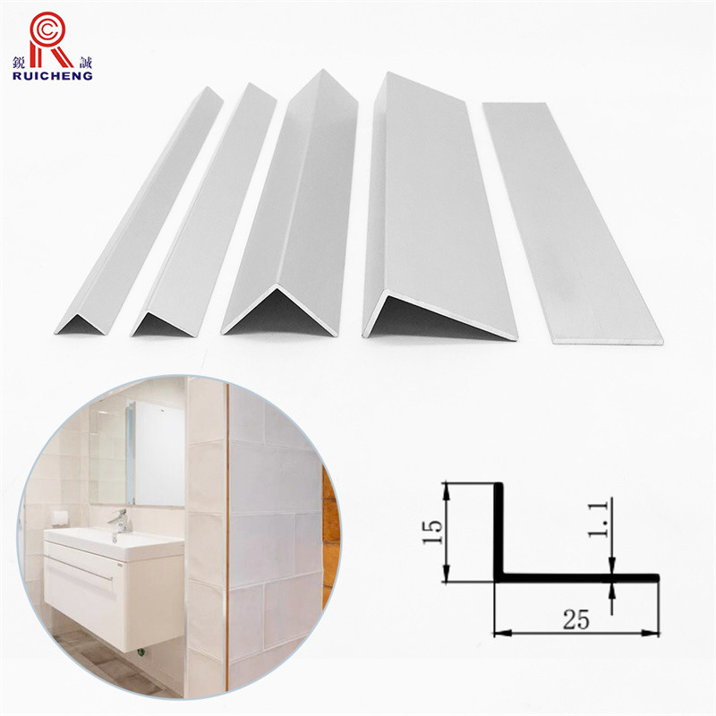 Polished Aluminium Angle Corner Joint Anti Dent Anti Spur Corrosion Resistance